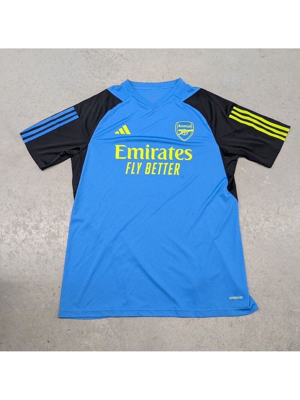 Adidas Arsenal Trio 23 Training Jersey Pulse Blue